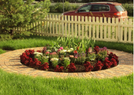 Цветники и клумбы