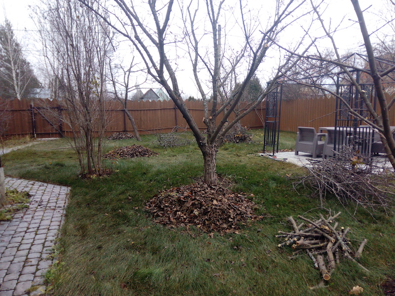 Обслуживание территории